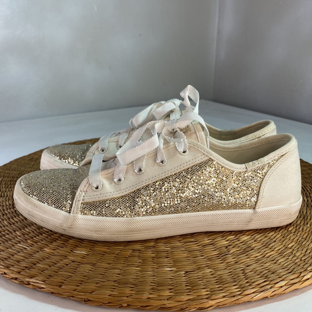 Keds Kickstart Sparkle With Memory Foam Size 5 - image 3